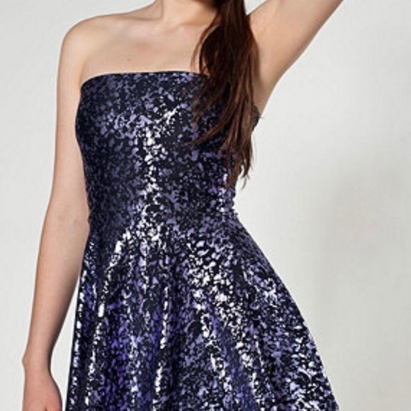 American Apparel Dresses & Skirts - American Apparel Tube Top Dress Rollover Skirt S